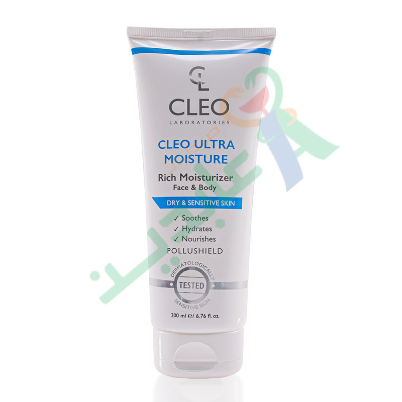 CLEO ULTRA MOISTURE RICH MOISTURIZER 200ML