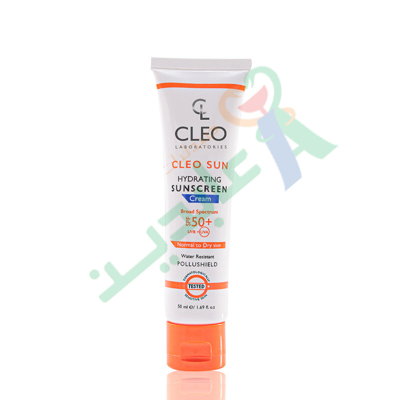 CLEO HYDRATING SUNSCREEN CREAM SPF50 50ML