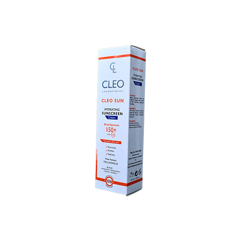 CLEO HYDRATING SUNSCREEN CREAM SPF50 50ML