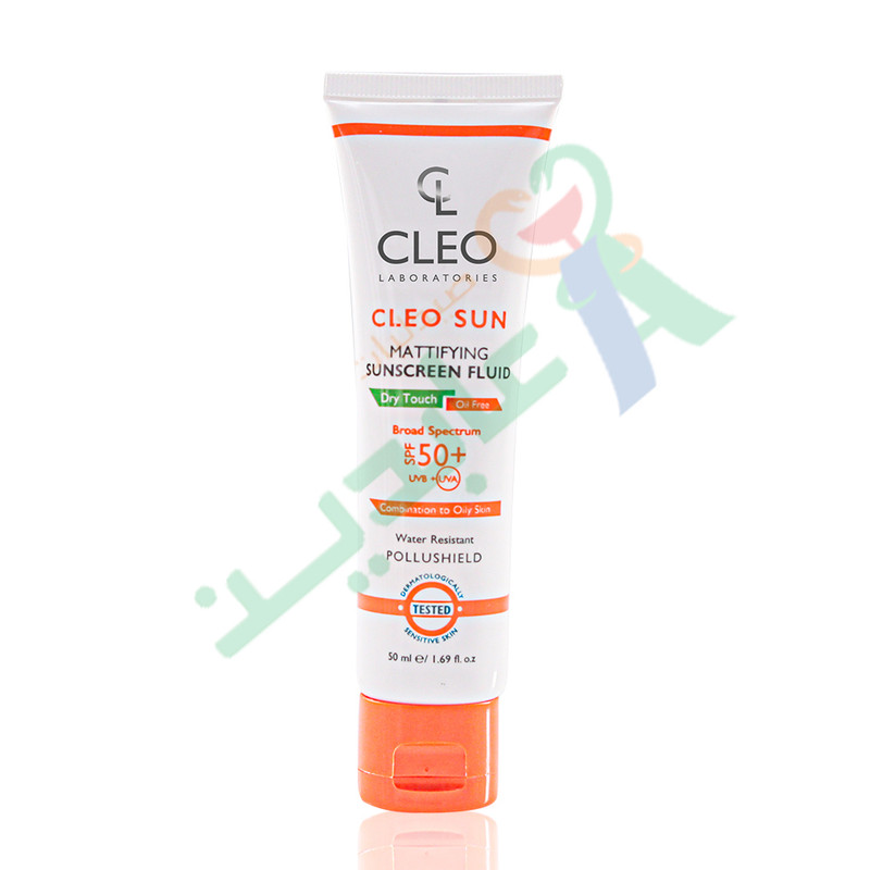 CLEO MATTIFYING SUNSCREEN FLUID SPF50 50ML