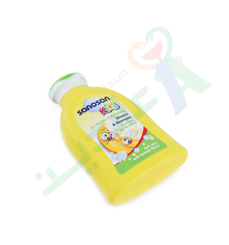 SANOSAN SHOWER & SHAMPOO BANANA 200 ML