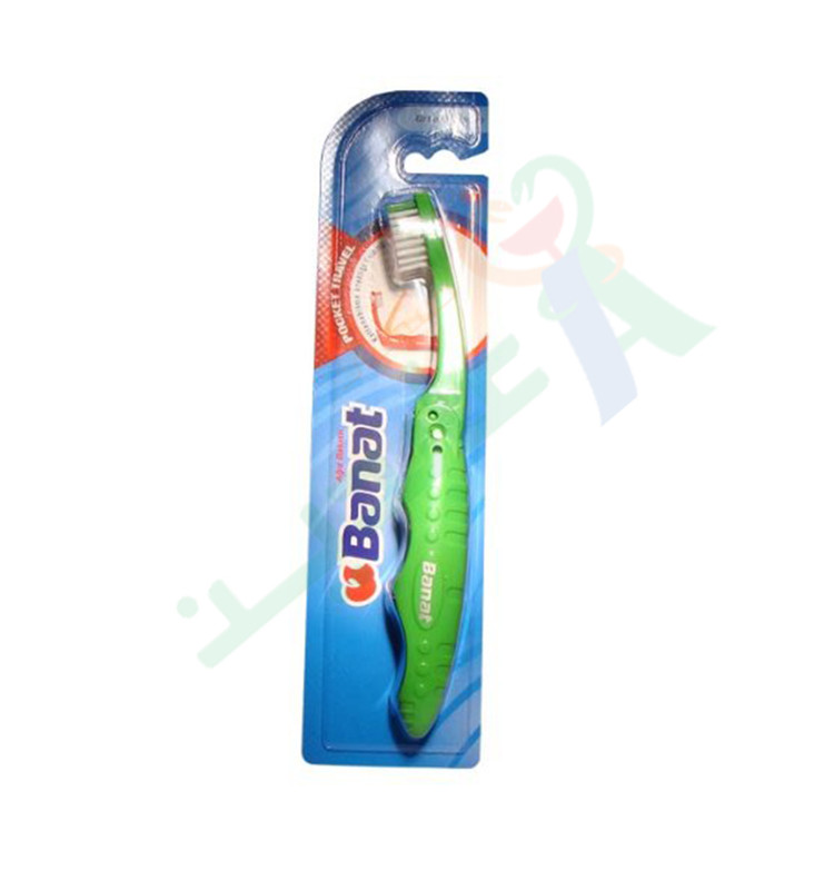 BANAT TOOTH BRUSH POKET TRAVEL MEDIUM--