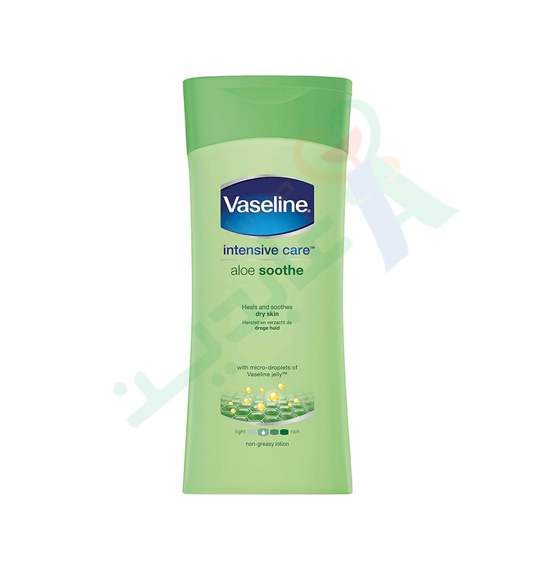 VASELINE INTESIVE CARE LOTION ALOE SOOTHE 400ML