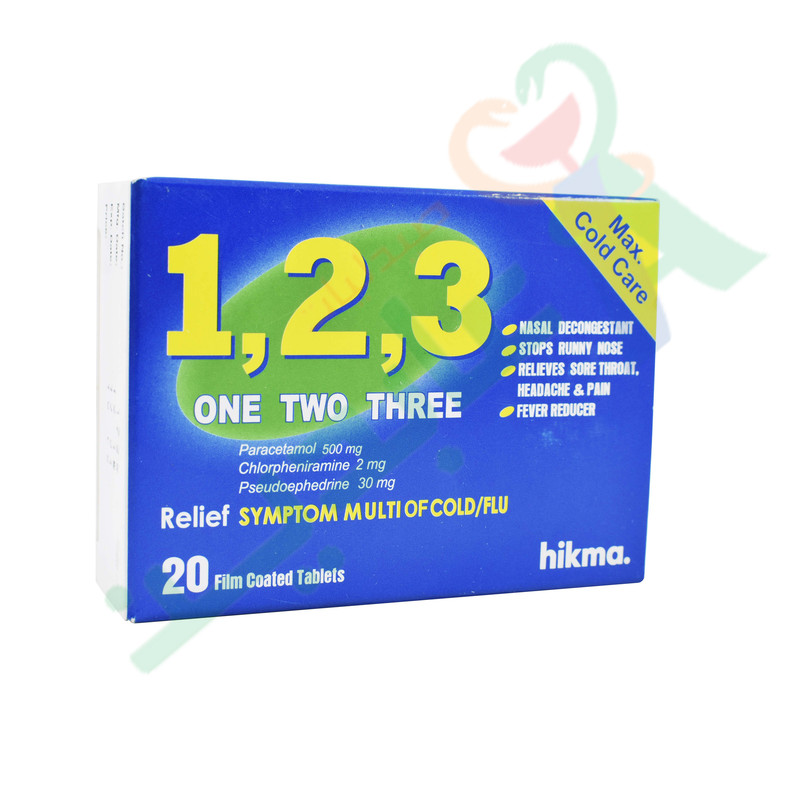 ONE TWO THREE 20 TABLET--