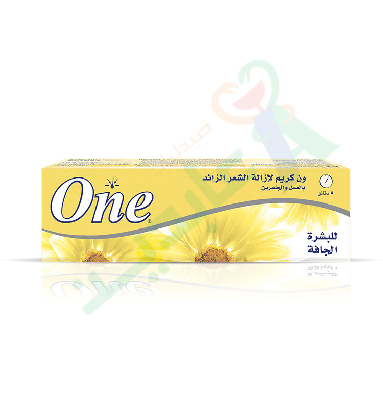 ONE HAIR REMOVAL CREAM DRY SKIN 140GM--