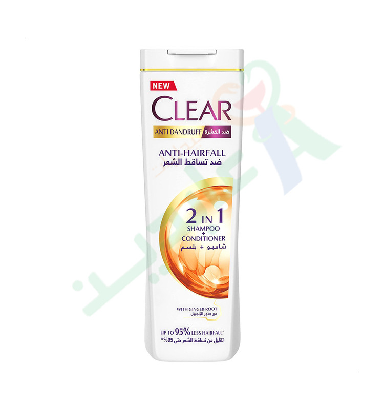 CLEAR SHAMPOO+Conditioner WOMEN ANTI-HAIR FALL 180ML