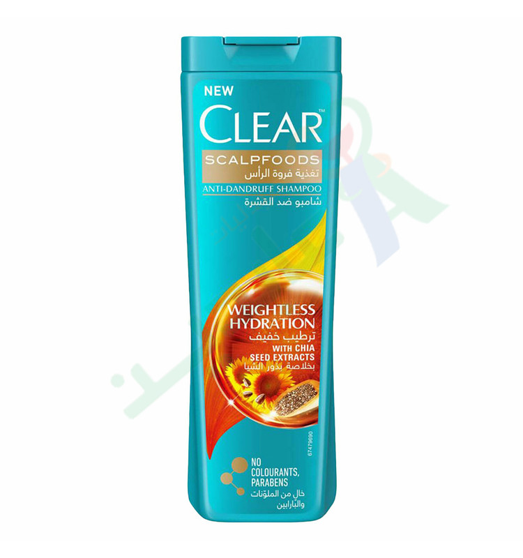 CLEAR SHAMPOO WITH CHIA SEED EXTRACTS 360 ML NEW