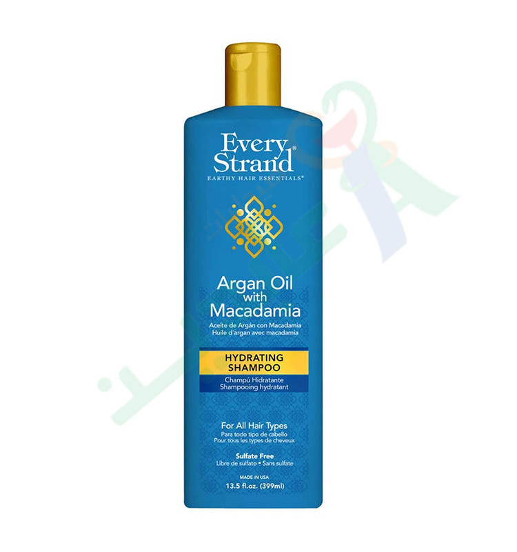 EVERY STRAND ARGAN OIL WITH MACADAMIA SHAMPOO 399ML