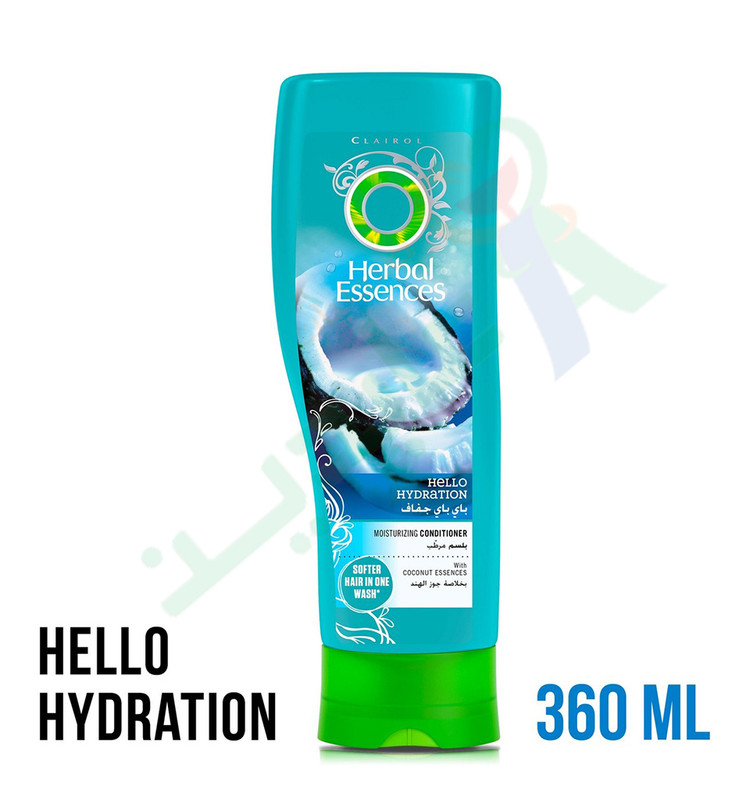 HERBAL ESSENCES  CONDITIONER HELLO HYDRATION 360ML