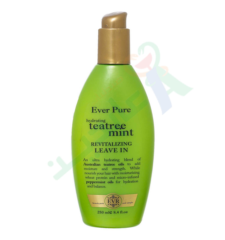 EVER PURE TEATREE MINT LEAVE IN 250ML