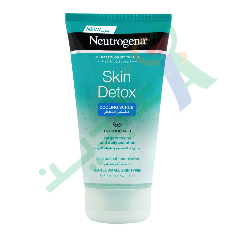 NEUTROGENA SKIN DETOX COOLING SCRUB 150ML--