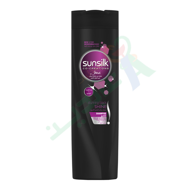 SUNSILK SHAMPOO STUNNING BLACK SHINE 350 ML NEW