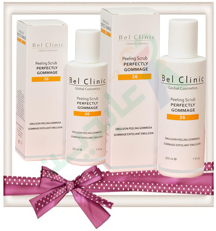 BEL CLINIC PEELING SCRUB GOMMAGE 200ML GET 1 FREE--