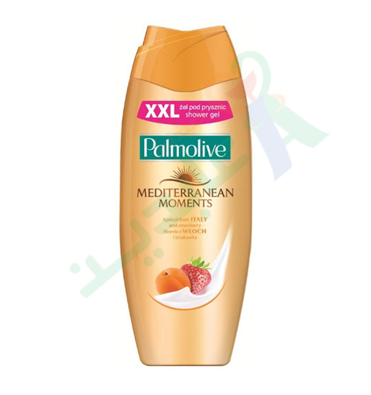 PALMOLIVE SHOWER MEDITERRANEAN WITH Peach&strawberry 500ML--