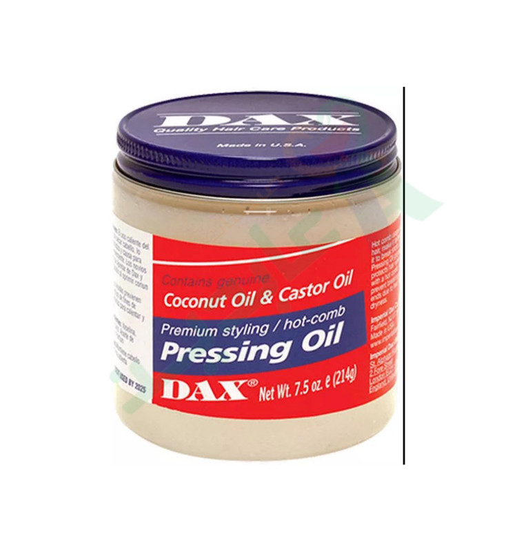 DAX PRESSING OIL COCONUT OIL&CASTOR OIL 213GM