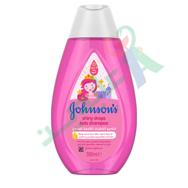 JOHNSON SHINY DROPS KIDS SHAMPOO 300ML--