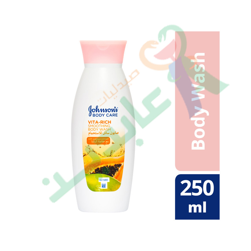 JOHNSON VITA-RICH BODY WASH PAPAYA 250ML