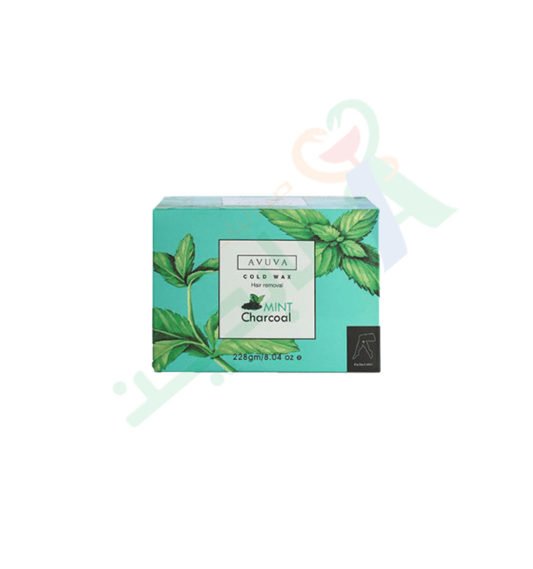 AVUVA COLD WAX MINT & CHARCOAL 228 MG--