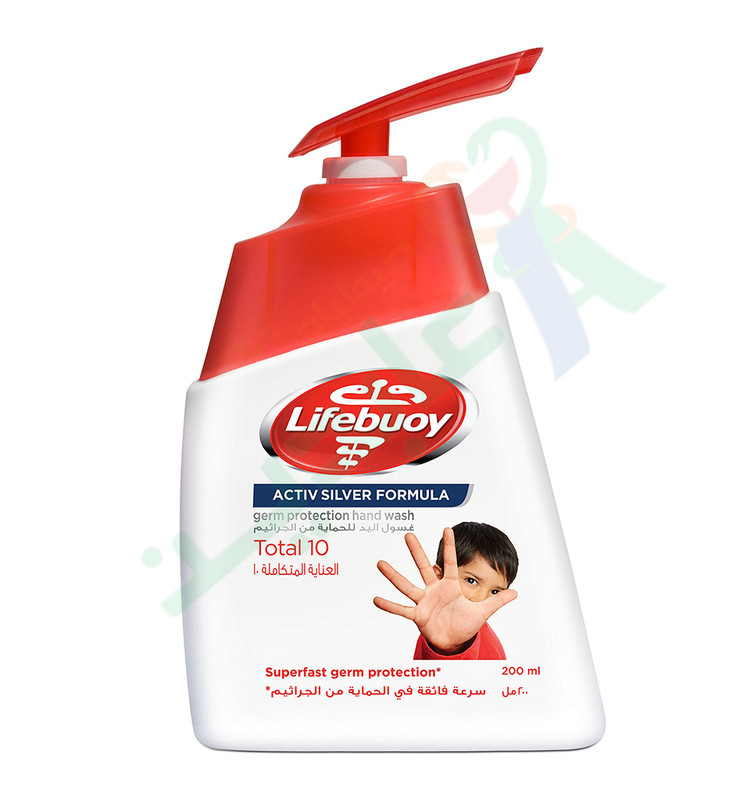 LIFEBUOY HAND WASH TOTAL (10) 200 ML