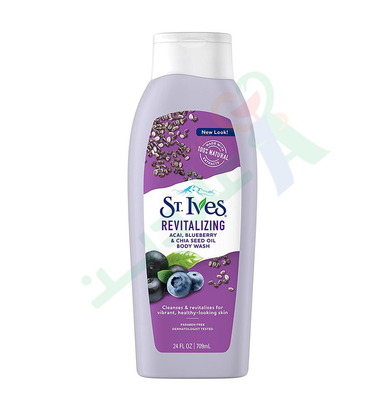 ST.IVES CLEANSES&REVITALIZES BODY WASH 400ML