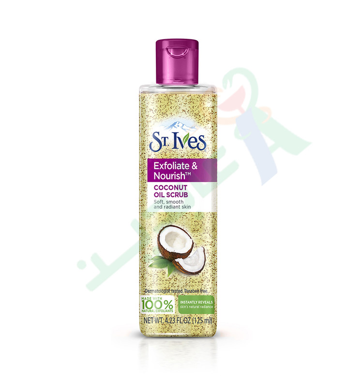 ST.IVES COCONUT OIL SCRUB 125ML