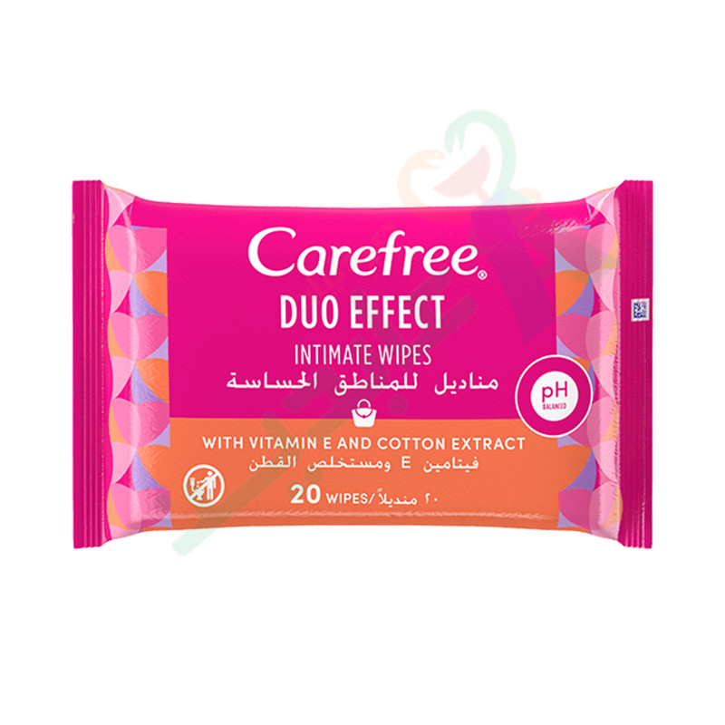 CARE FREE INTIMATE 20WIPES