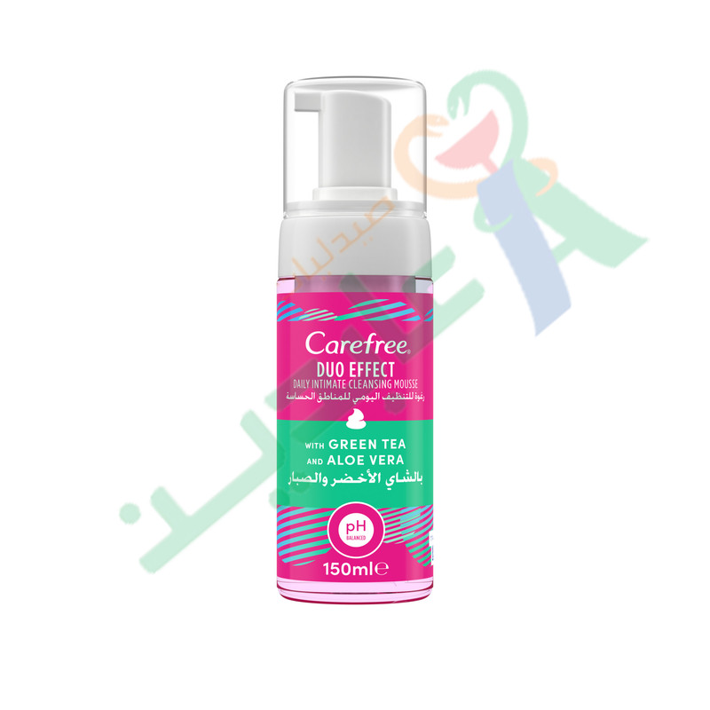 CARE FREE WITH GREEN TEA&ALOE VERA 150ML--