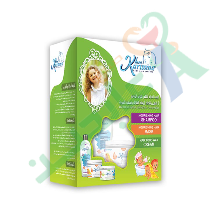 KARISSMA CORSE GREEN SHAMPOO 250ML & MASK 250ML &CREAM 125 GM--