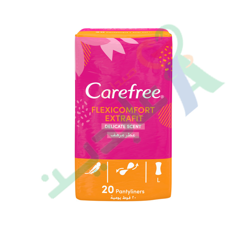 CAREFREE FLEXI COMFORT EXTRA FIT 20PANTY