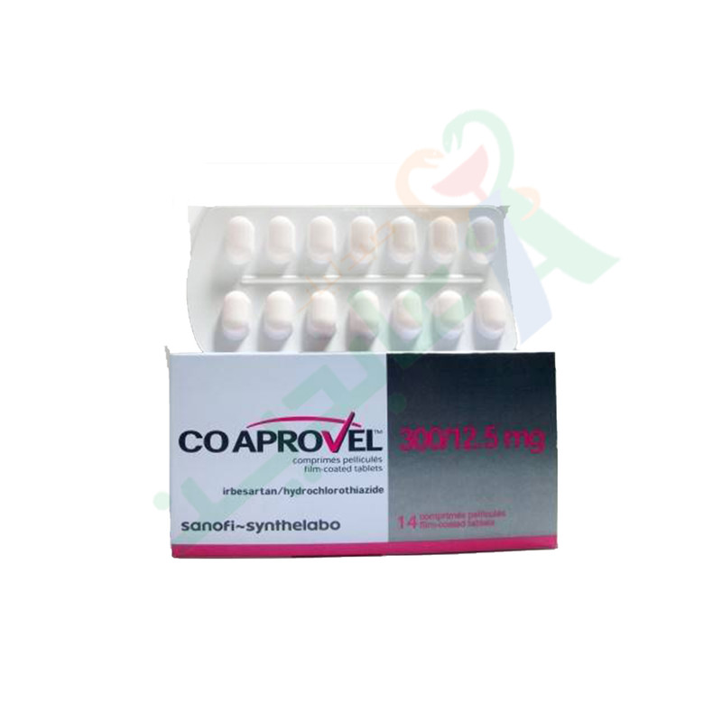 CO APROVEL 300 / 12.5 MG 14 TABLET