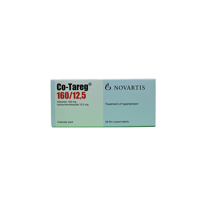 CO TAREG 160 / 12.5 MG 28 TABLET