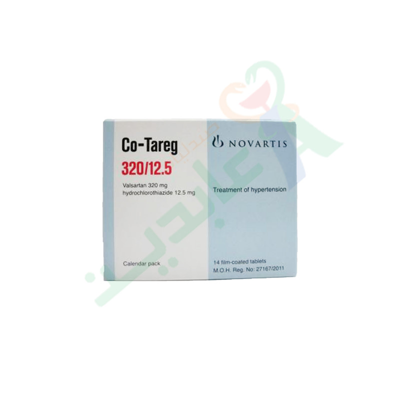 CO TAREG 320 / 12.5 MG 14 TABLET--