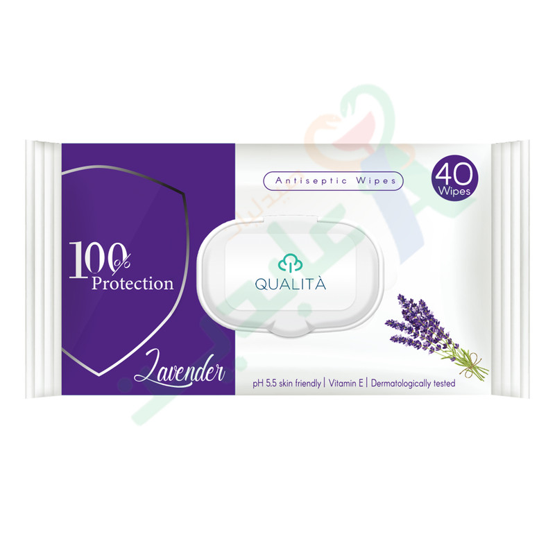 QUALITA WIPES LAVENDER 40 WIPES 151