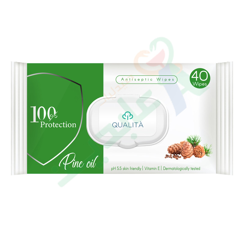 QUALITA WIPES PINE OIL 40 WIPES 144