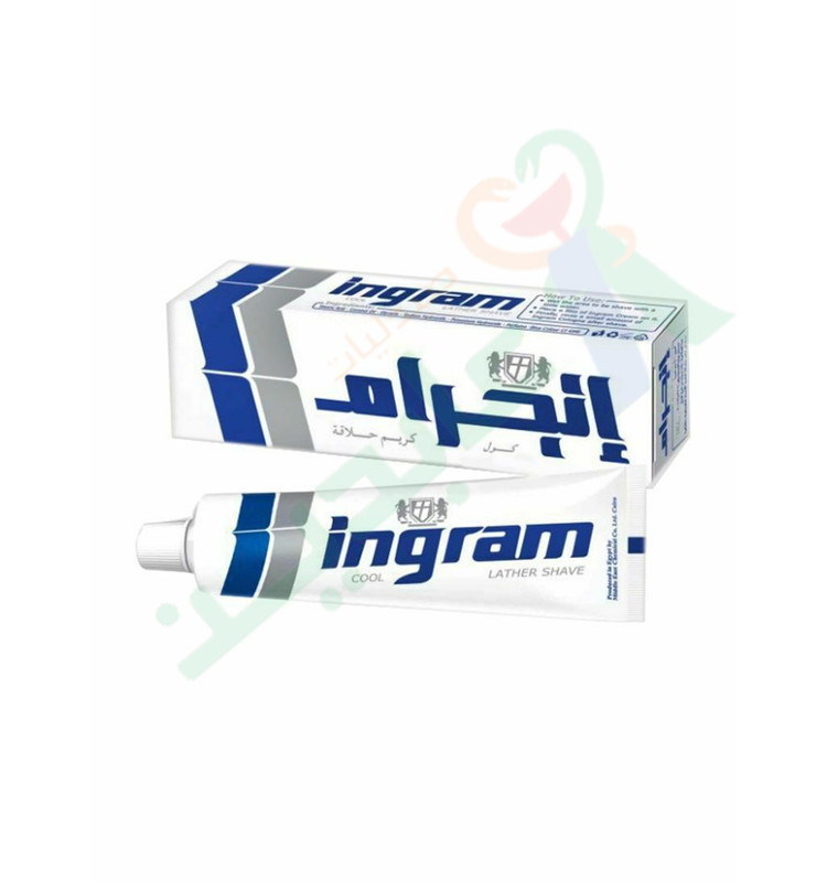 INGRAM COOL LATHER SHAVE 40 GM (BLUE)