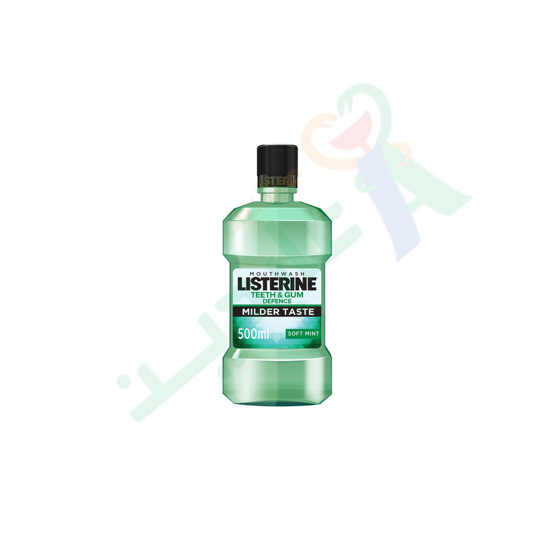 LISTERINE TEETH & GUM DEFENCE ZERO ALCOHOL  MOUTH WASH 500ML