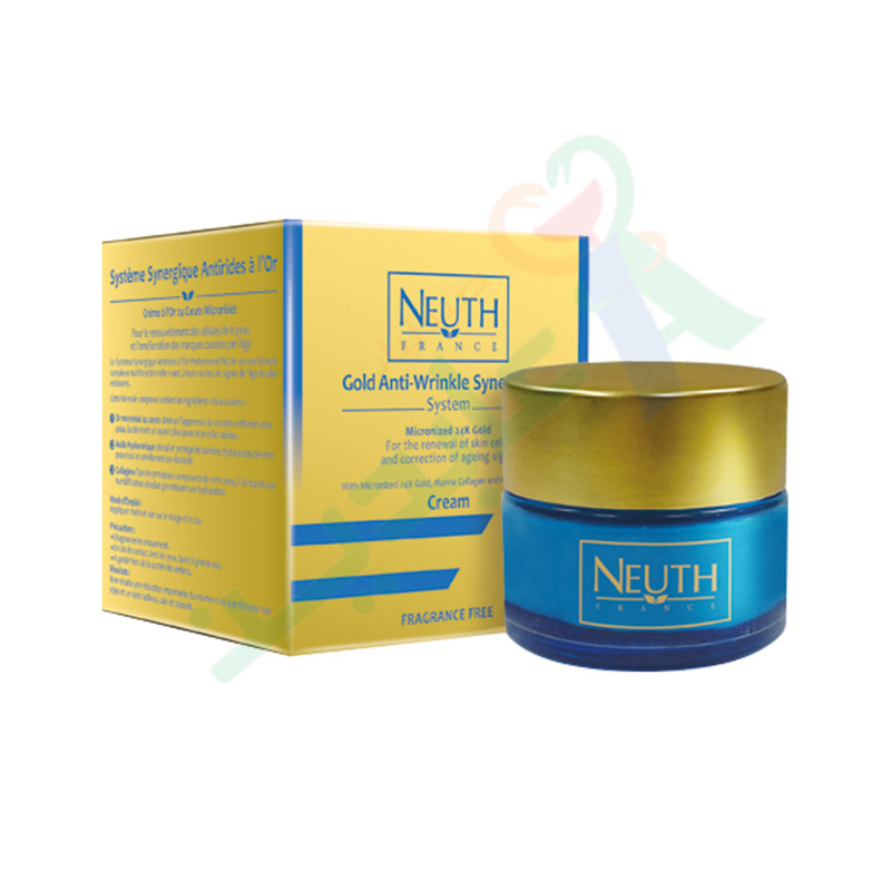 NEUTH GOLD ANTI WRINKLE SYNERGISTIC CREAM 50 ML