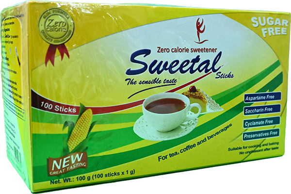 SWEETAL 100 SACHETS