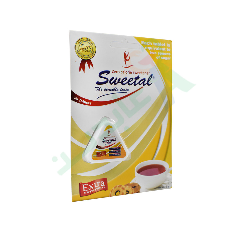 SWEETAL 50 TABLET SUGAR--