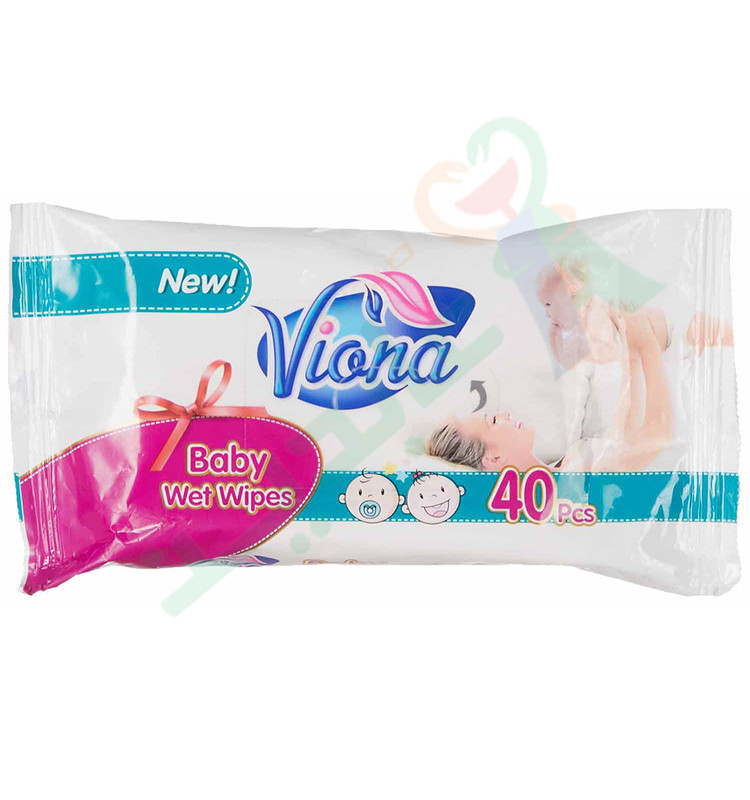 VIONA WET WIPES BABY 40 Piece