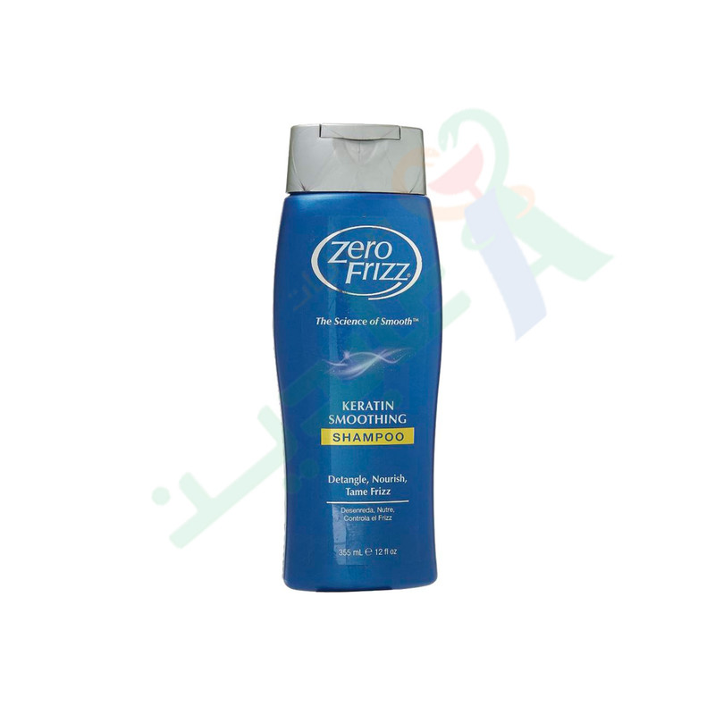 ZERO FRIZZ SHAMPOO KERATIN SMOOTHING 355 ML