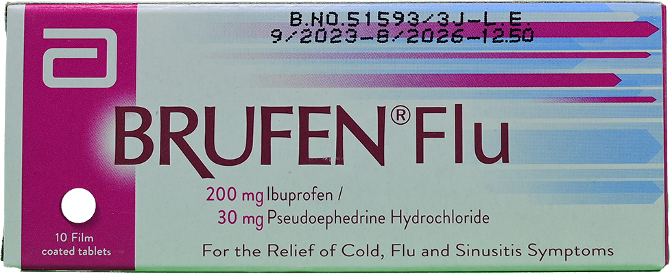 BRUFEN FLU 10 TABLET