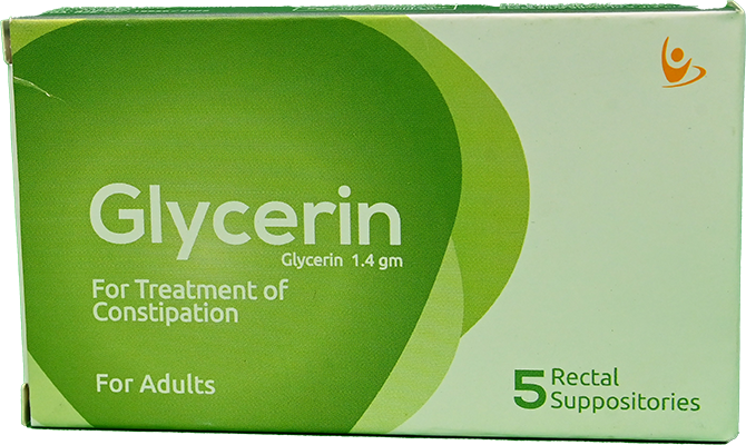 GLYCERIN ADULT (PHARCO) 5 SUPPOSITORIES