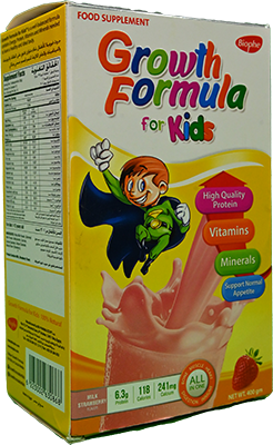 GROWTH FORMULA KIDS STRAWBERRY 400 MG