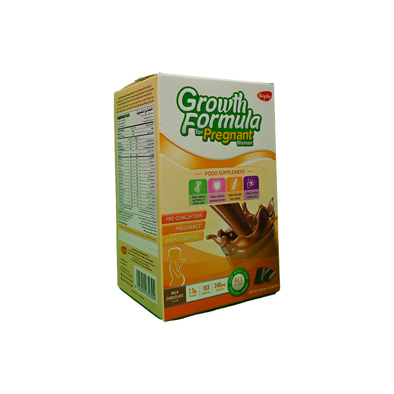 GROWTH FORMULA PREG WOMEN CHOCO 250 GM POWDER