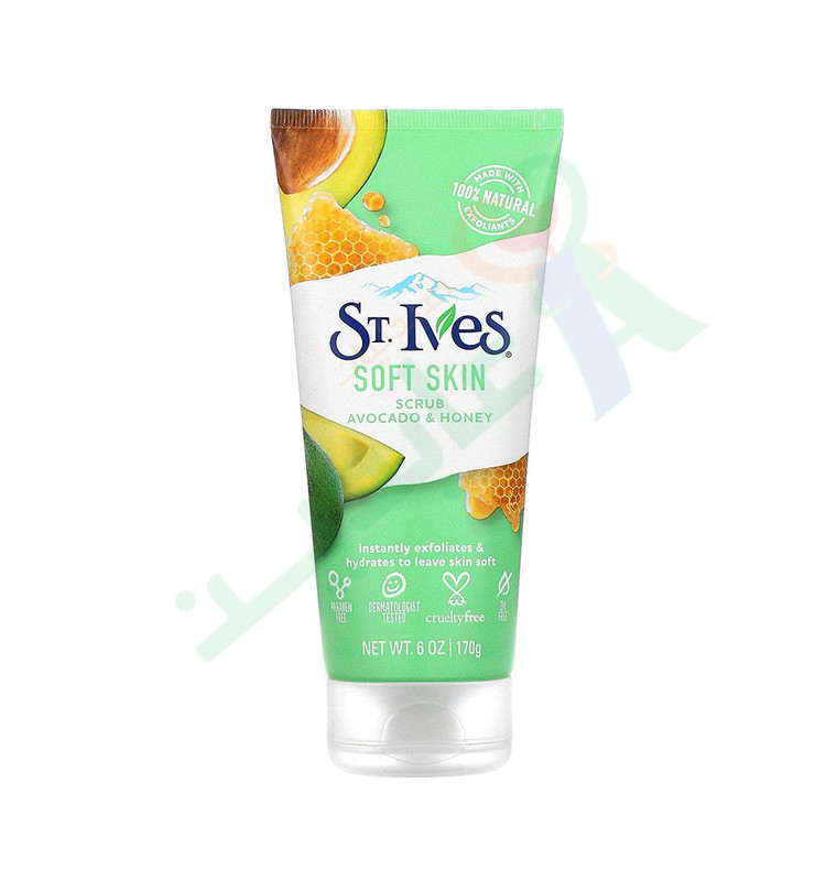 ST. IVES SCRUB SOFT SKIN AVOCADO&HONEY 170GM