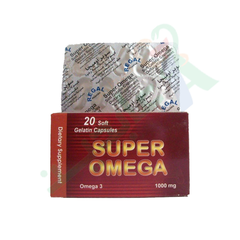 SUPER OMEGA 20 CAPSULES--