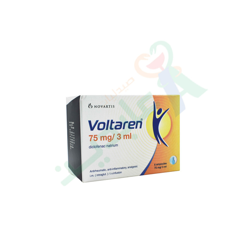 VOLTAREN 75 MG 6 AMPOULES--