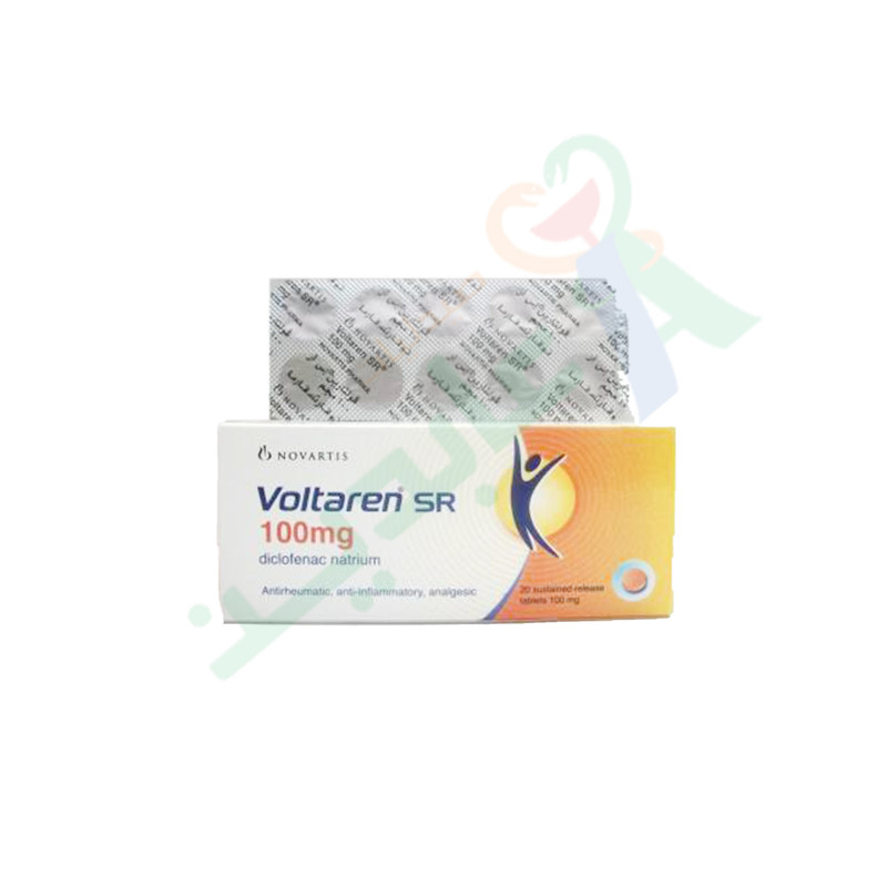 VOLTAREN SR 100 MG 20 TABLET