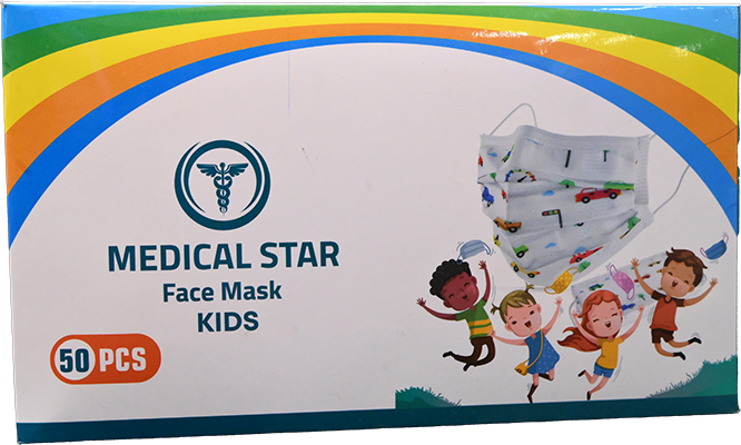 FACE MASK KIDS 50 PIECES